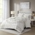 chenille-cotton-ivory-taupe-bedding-comforter-set-1
