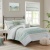 green-seersucker-floral-bedding-comforter-set-1