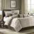 taupe-brown-bed-skirt-bedding-comforter-set-1